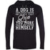 Unconditional Dog Love Hooded Shirt For Men