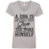 Unconditional Dog Love V-Neck T-Shirt For Women