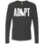 Adopt A Dog Long Sleeve Shirt For Men - Ohmyglad