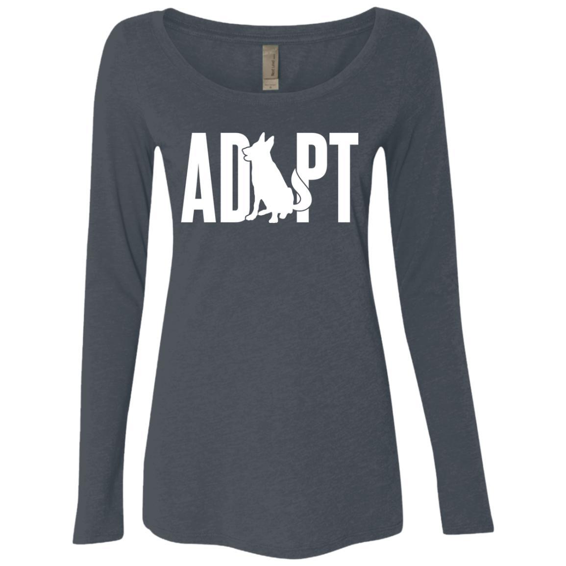 Adopt A Dog Long Sleeve Shirt For Women – Oh my Glad