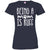 Being A Mom Is Ruff Fitted T-Shirt For Women - Ohmyglad