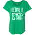 Being A Mom Is Ruff Slouchy T-Shirt For Women