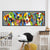 Colorful Dog Wall Art - Ohmyglad