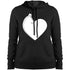 Dog Heart Hoodie For Women