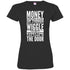 Dog Life Quote Fitted T-Shirt For Women