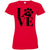 Dog Love Fitted T-Shirt For Women - Ohmyglad