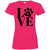 Dog Love Fitted T-Shirt For Women - Ohmyglad