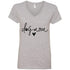 Dog Mom V-Neck T-Shirt For Women