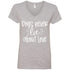 Dog Never Lie About Love V-Neck T-Shirt For Women