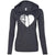 Dog Paw Print Hooded Shirt For Women - Ohmyglad