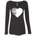 Dog Paw Print Long Sleeve Shirt For Women