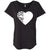 Dog Paw Print Slouchy T-Shirt For Women - Ohmyglad