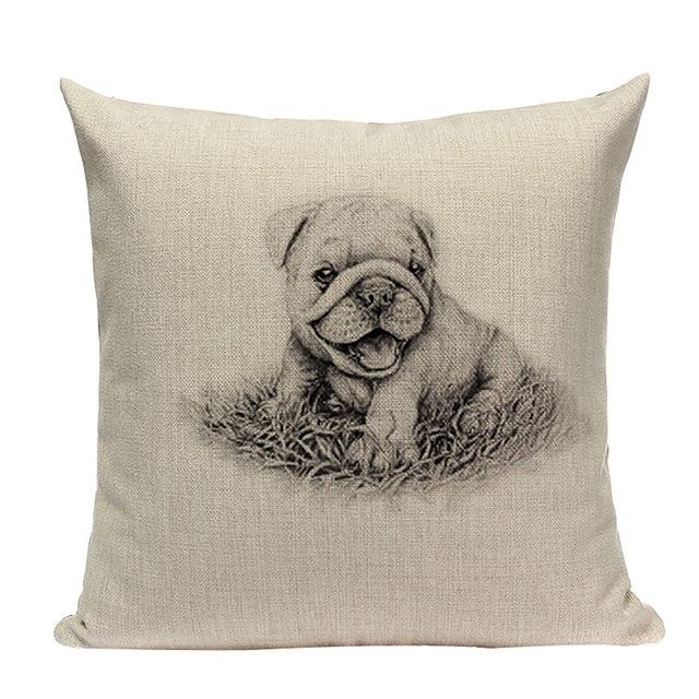 Dog Pillow Cushion Covers - Ohmyglad