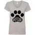 Dog Rescue V-Neck T-Shirt For Women