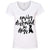 Easily Distracted By Dogs V-Neck T-Shirt For Women - Ohmyglad