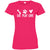 Eat, Play, Love Fitted T-Shirt For Women - Ohmyglad
