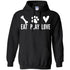 Eat, Play, Love Pullover Hoodie For Men