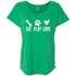 Eat, Play, Love Slouchy T-Shirt For Women