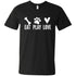 Eat, Play, Love V-Neck T-Shirt For Men