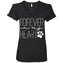 Forever In My Heart V-Neck T-Shirt For Women