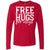 Free Hugs For Dogs Long Sleeve Shirt For Men - Ohmyglad