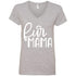 Fur Mama V-Neck T-Shirt For Women