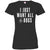 I Just Want All The Dogs Fitted T-Shirt For Women - Ohmyglad