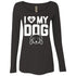 I Love My Dog Long Sleeve Shirt For Women