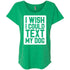 I Wish I Could Text My Dog Slouchy T-Shirt For Women