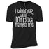 I Wonder What My Dog Named Me Unisex T-Shirt