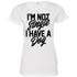 I'm Not Single I Have A Dog Fitted T-Shirt For Women