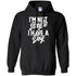 I'm Not Single I Have A Dog Pullover Hoodie For Men