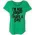 I'm Not Single I Have A Dog Slouchy T-Shirt For Women