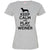 Keep Calm And Play With Your Weiner Fitted T-Shirt For Women - Ohmyglad