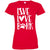 Live, Love, Bark Fitted T-Shirt For Women - Ohmyglad