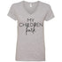 My Children Bark V-Neck T-Shirt For Women