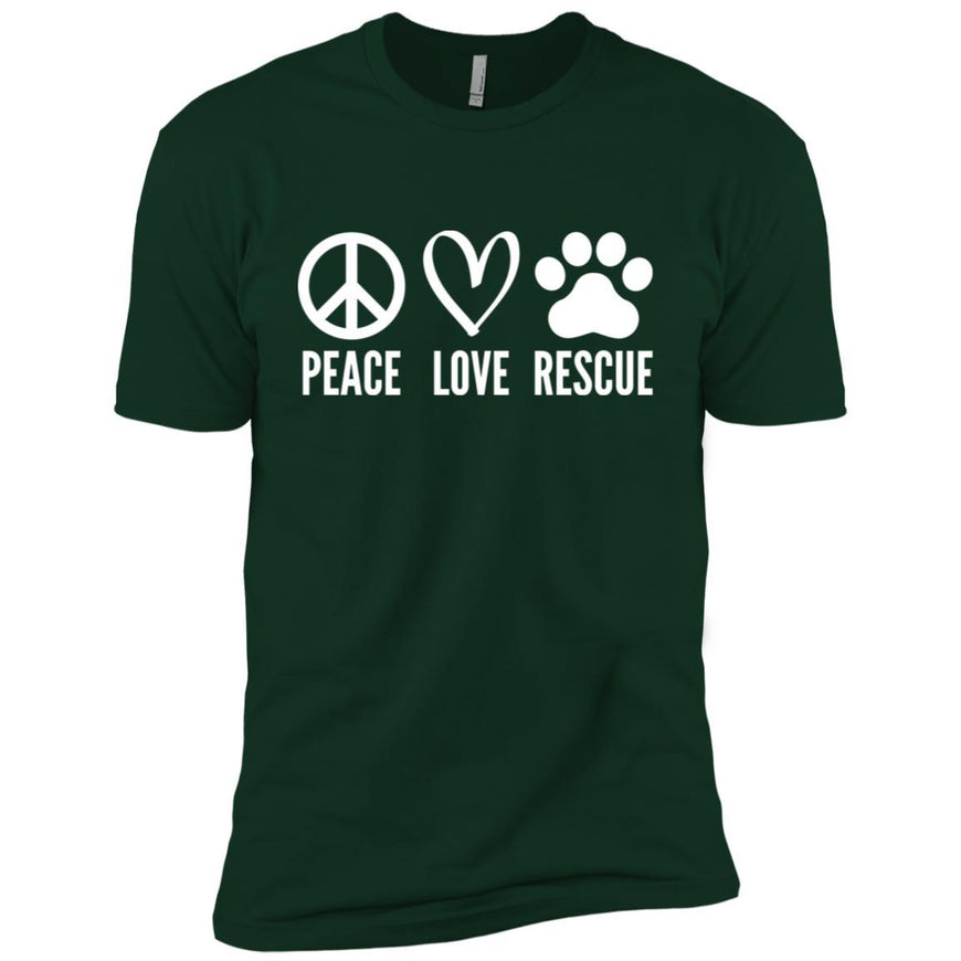 Peace, Love, Rescue Unisex T-Shirt - Ohmyglad