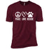Peace, Love, Rescue Unisex T-Shirt