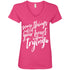 Some Things Just Fill Your Heart Without Trying V-Neck T-Shirt For Women