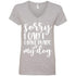 Sorry I Can't I Have Plans With My Dog V-Neck T-Shirt For Women