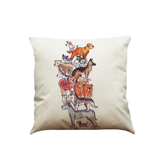 Vintage Dog Pillow Covers - Ohmyglad