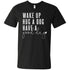 Wake Up, Hug A Dog V-Neck T-Shirt For Men