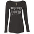 When I Needed A Hand, I Found Your Paw Long Sleeve Shirt For Women